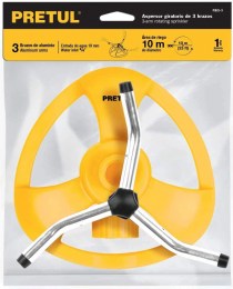 Aspersor Plástico-3 Brazos de Aluminio REG-3  PETRUL8